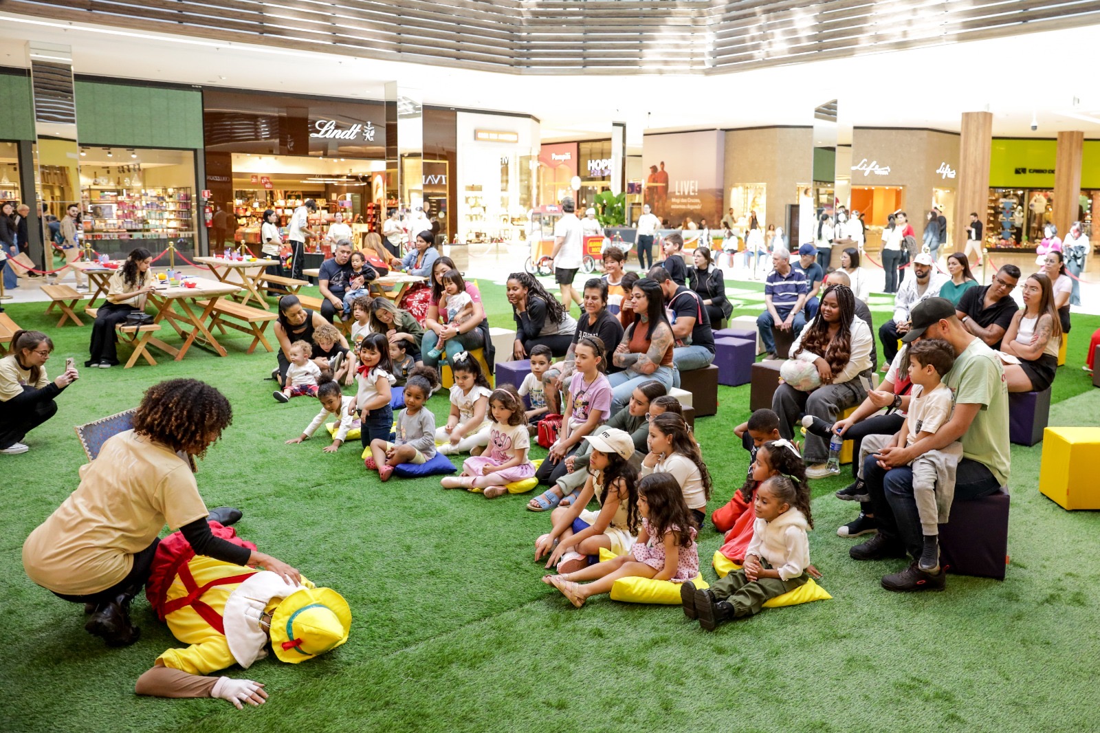 Férias escolares têm programação gratuita e atrações para toda a família no Mogi Shopping
