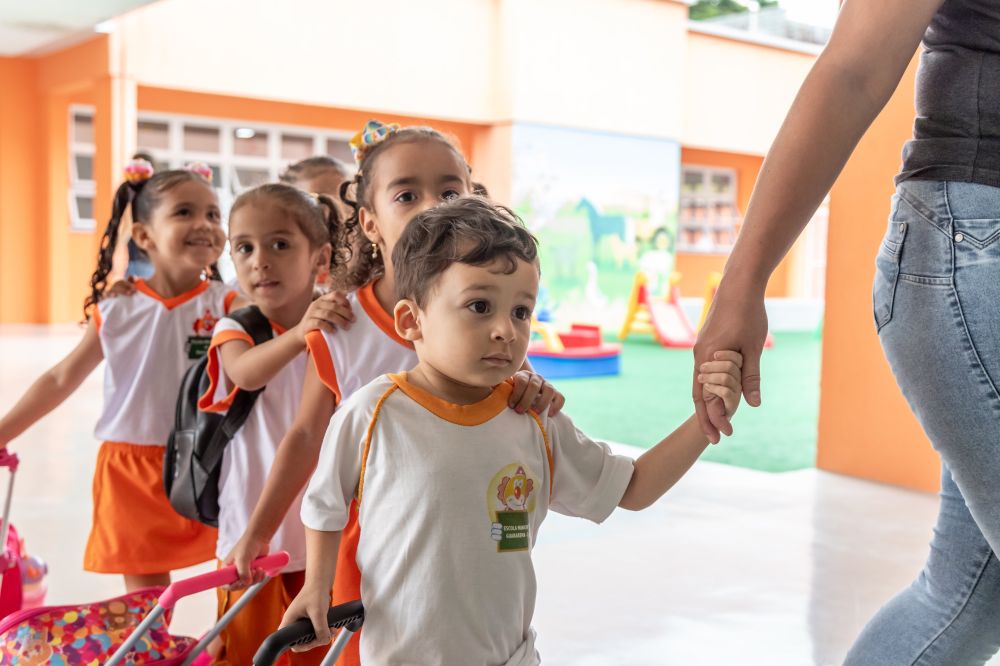 Guararema promove mês dedicado à Primeira Infância com ações nas escolas