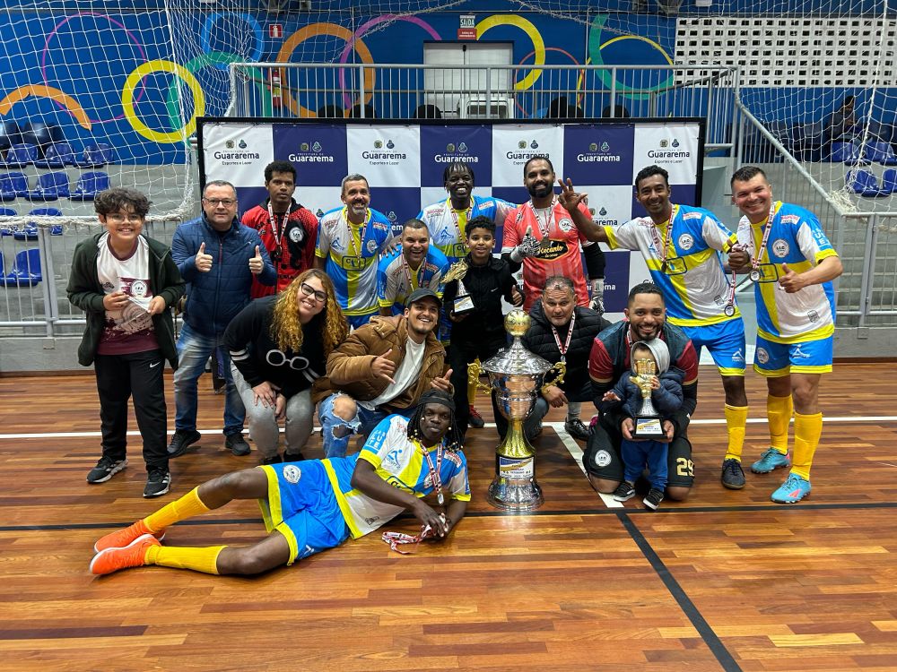 Ipiranga Futsal conquista bicampeonato municipal veterano em Guararema