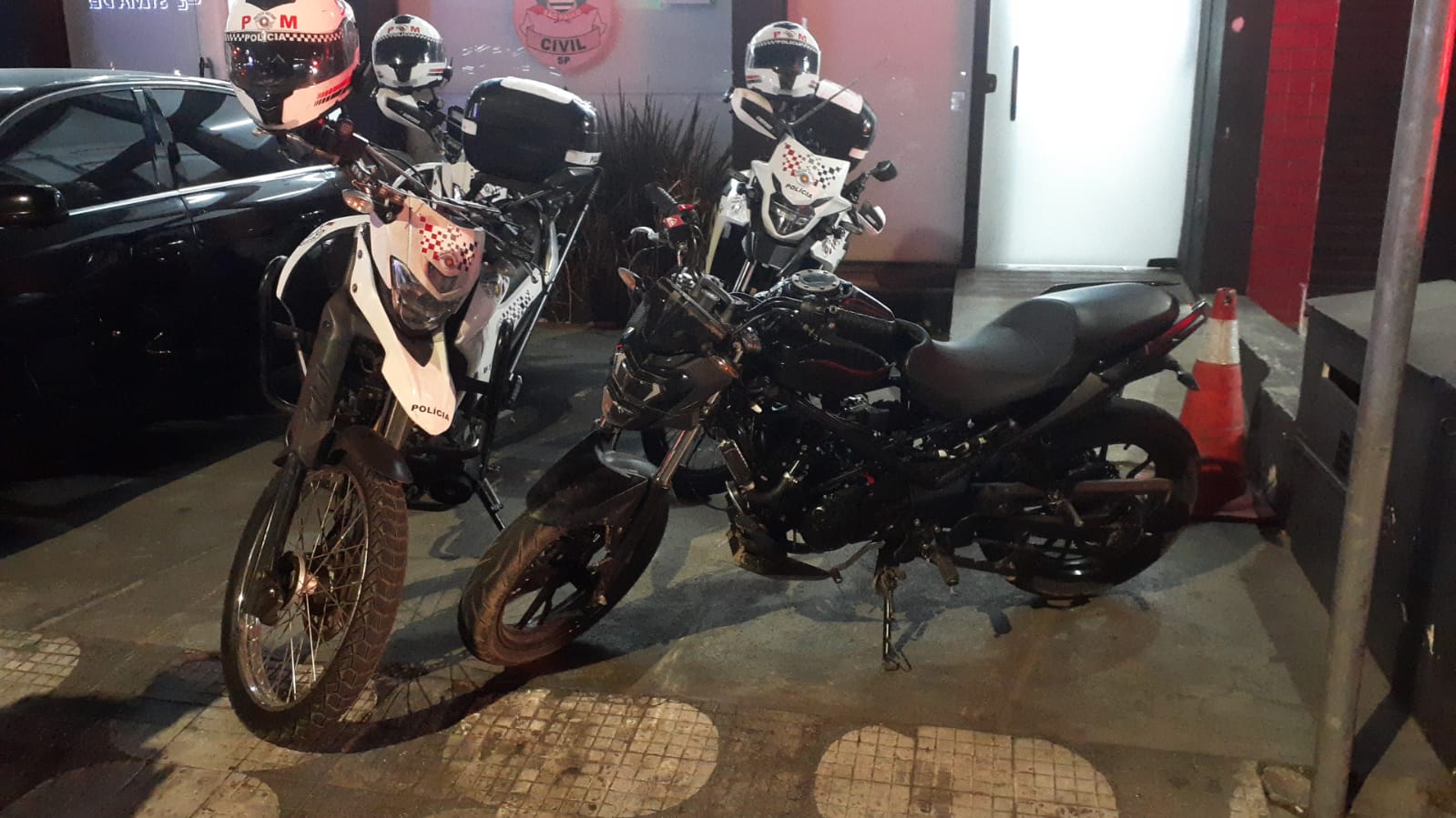 Força Tática recupera motocicleta roubada e prende autor em Mogi das Cruzes