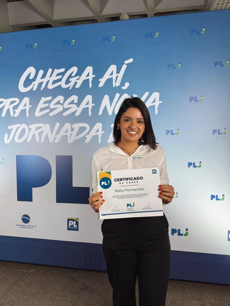 Malu Fernandes assume coordenadoria do PL Jovem na Região Metropolitana Paulista