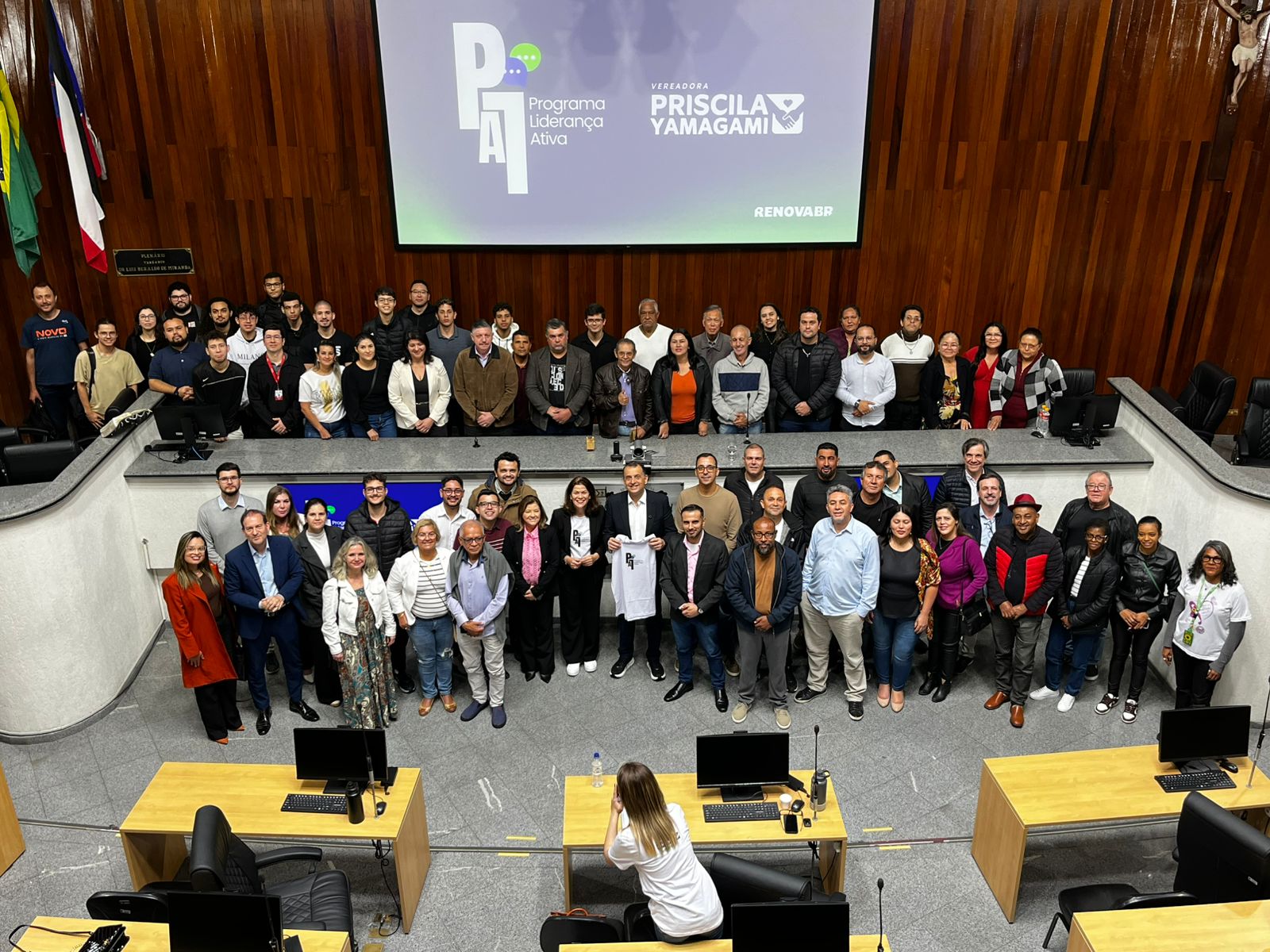 Programa Liderança Ativa tem segunda aula com Marco Bertaiolli em Mogi