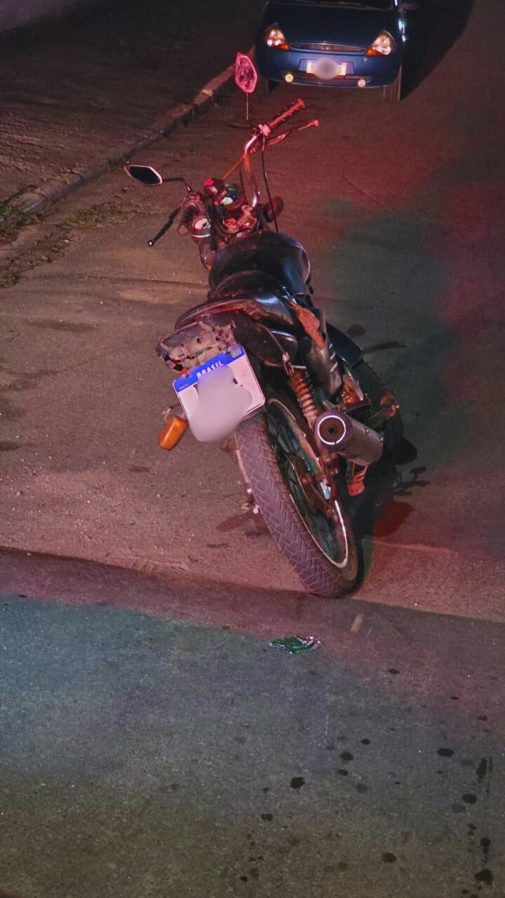  Polícia Militar apreende em Biritiba Mirim motocicleta com chassi suprimido durante patrulhamento