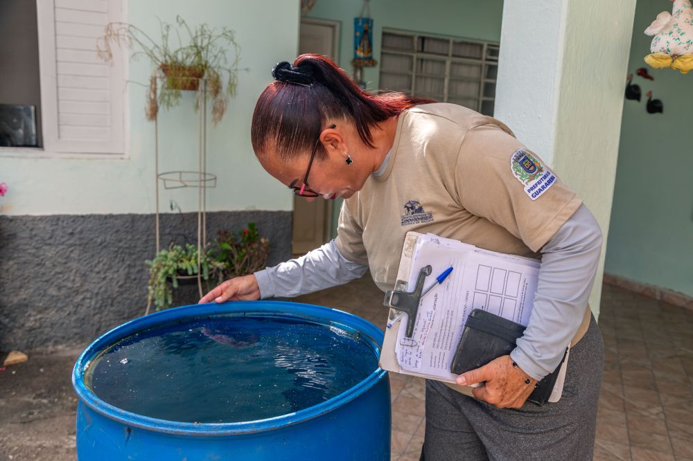 Guararema intensifica combate à dengue com foco em áreas internas das residências