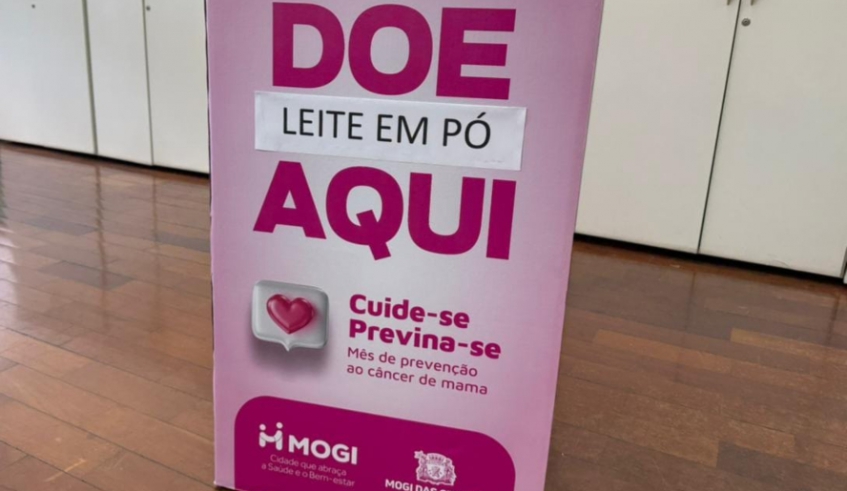 Fundo Social de Mogi arrecada lenços e leite para pacientes com câncer