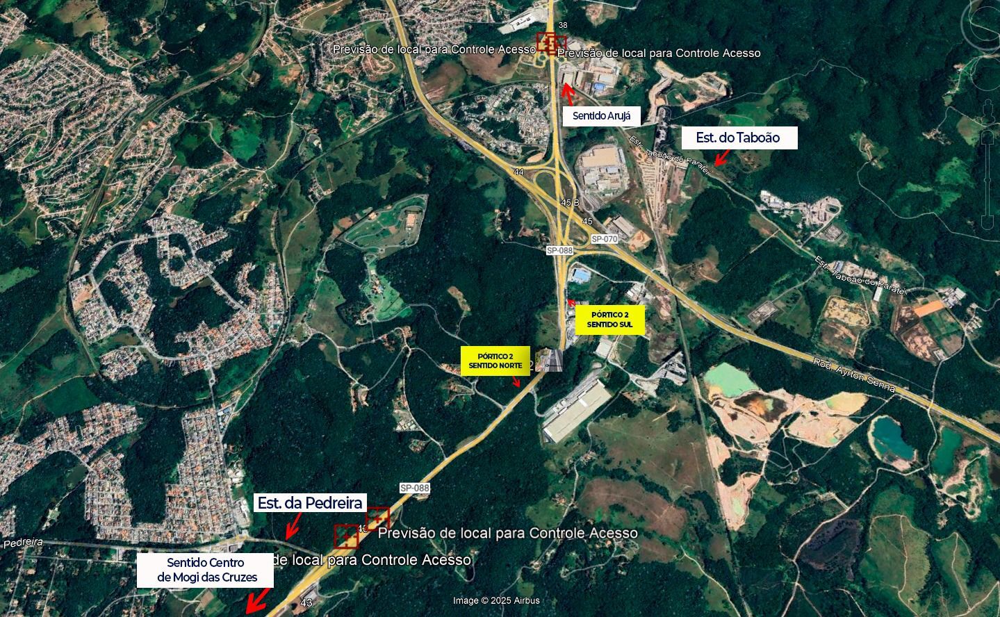 Cobrança eletrônica nos pedágios da Mogi-Dutra e Mogi-Bertioga começa neste sábado (1º)