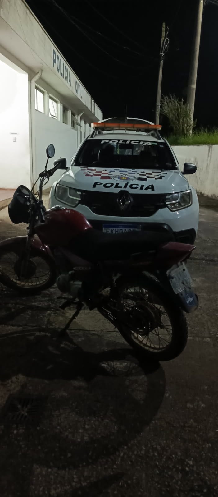 Polícia Militar de Salesópolis prende indivíduo com moto adulterada