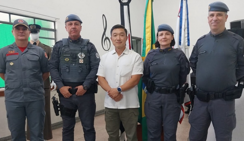 Secretário de Segurança de Mogi é homenageado no Dia do Veterano da PM
