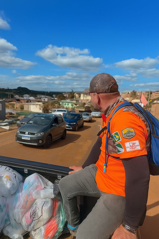 Legendários de Mogi das Cruzes levam apoio ao Paraná