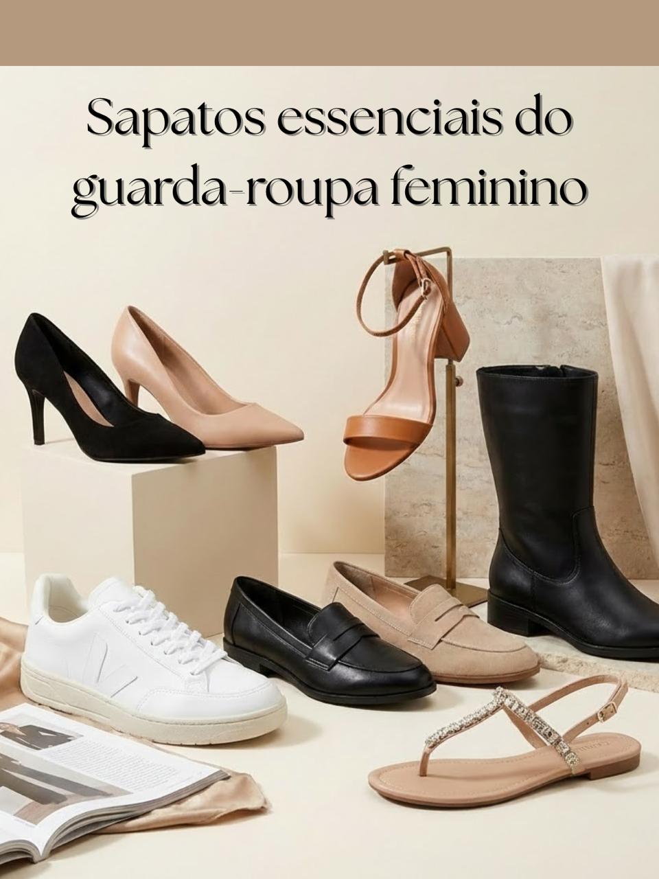 Os sapatos essenciais do guarda-roupa feminino