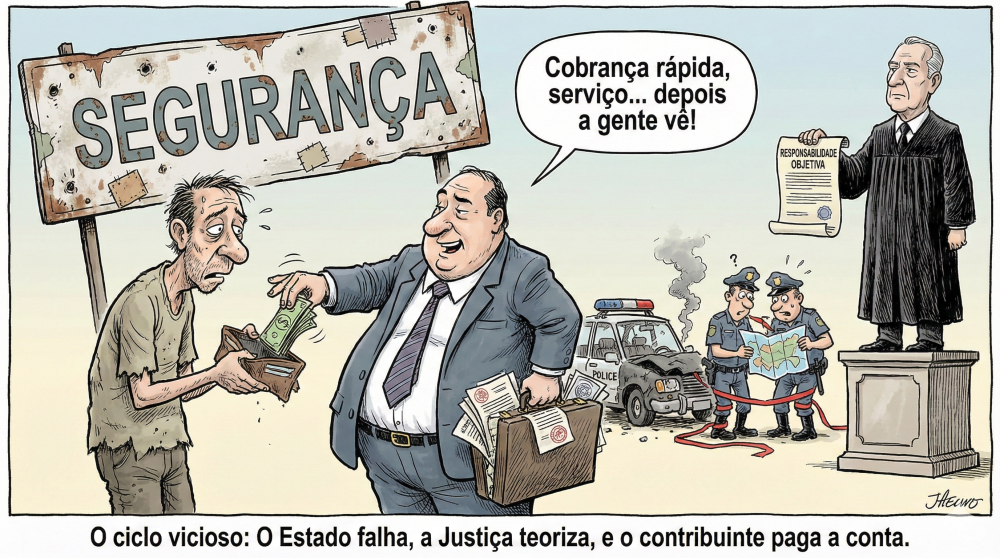 O Estado indeniza, a Justiça decide e a conta retorna ao contribuinte