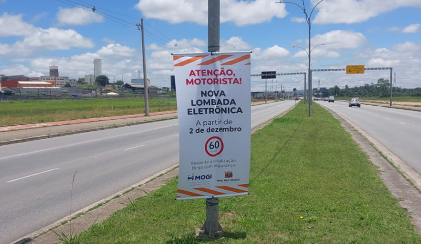 Lombada eletrônica começa a funcionar hoje na avenida Comendador Fumio Horii, em Jundiapeba