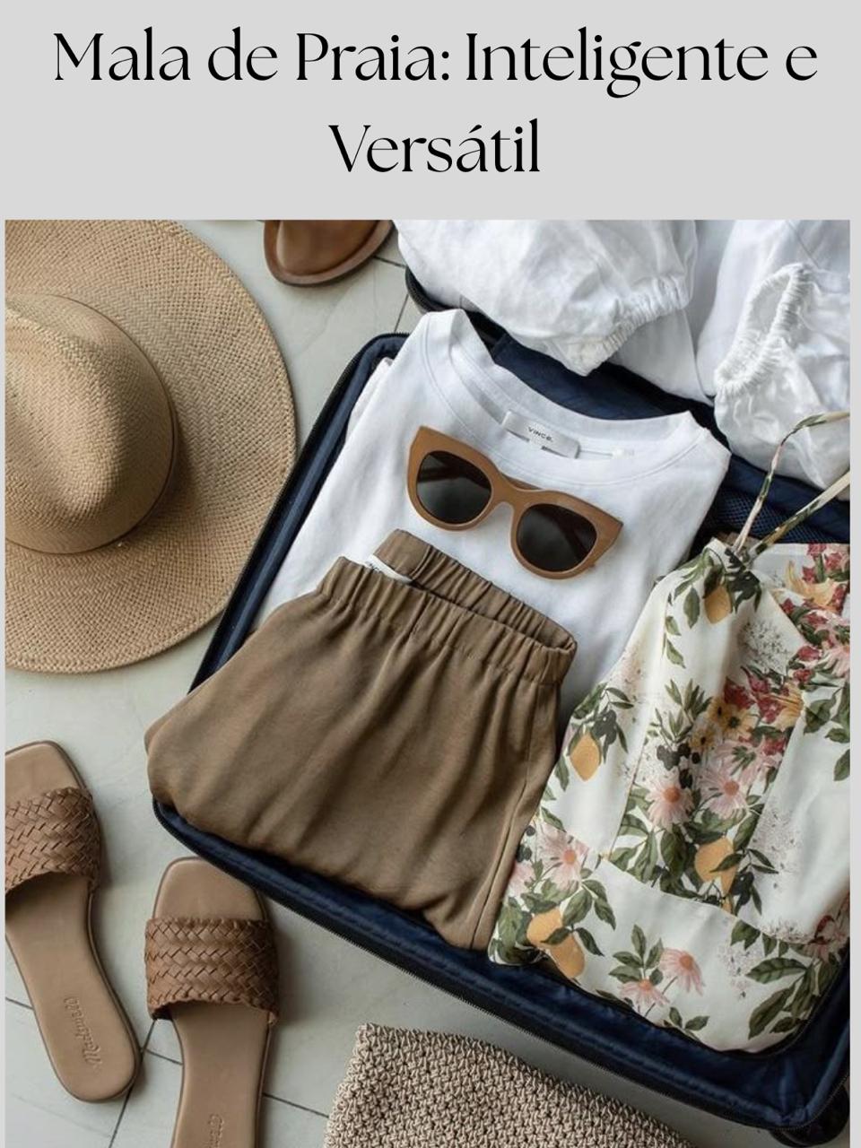 Mala de Praia: Inteligente e Versátil