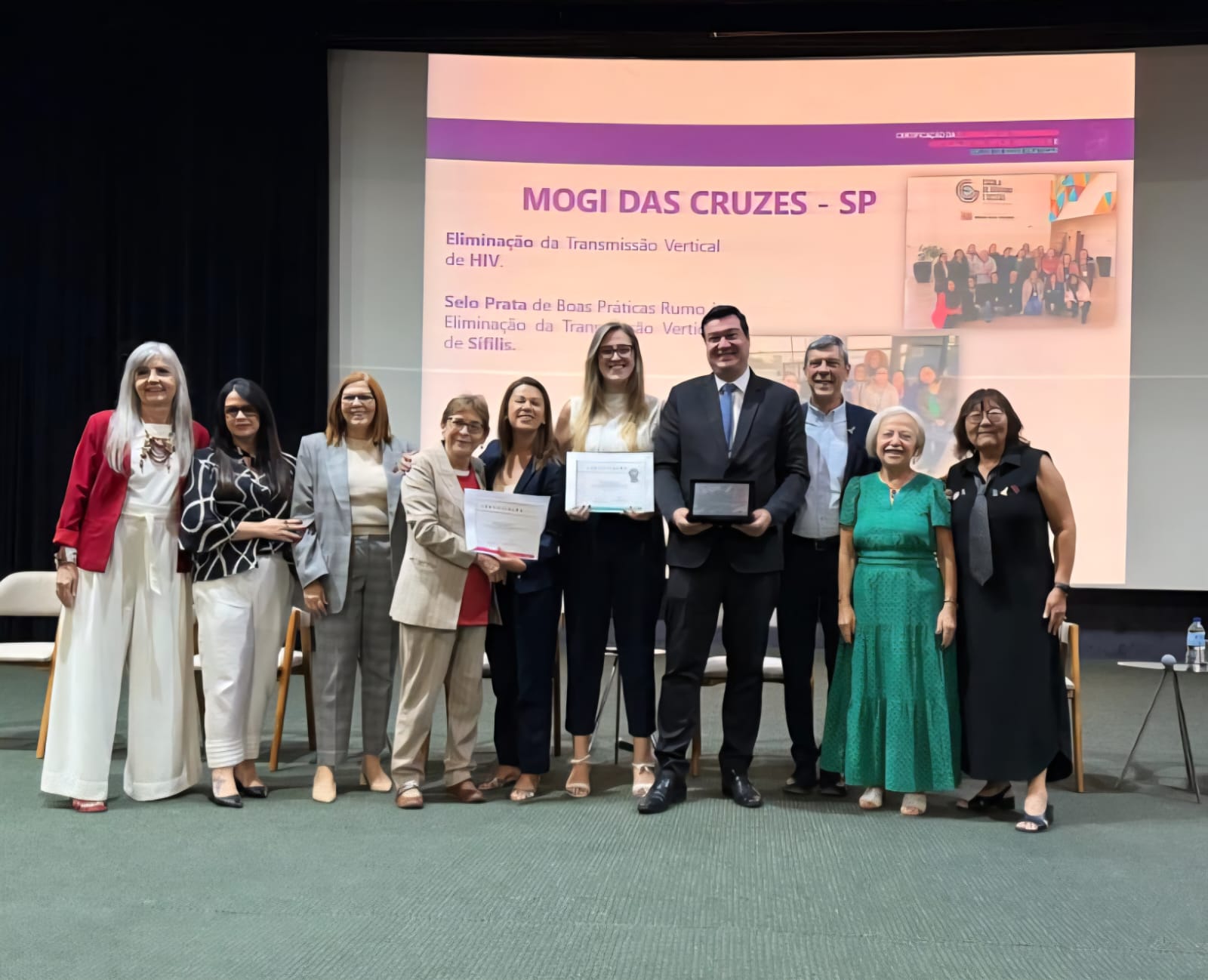 Mogi é reconhecida nacionalmente por eliminar transmissão vertical de HIV e avançar no combate à Sífilis